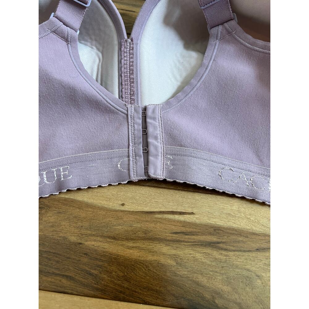 CACIQUE WOMEN'S LILAC WIRE FREE BRA SIZE 44 DDD EUC - Picture 5 of 6